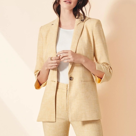 Ann Taylor Jackets & Blazers - Ann Taylor Yellow Blazer